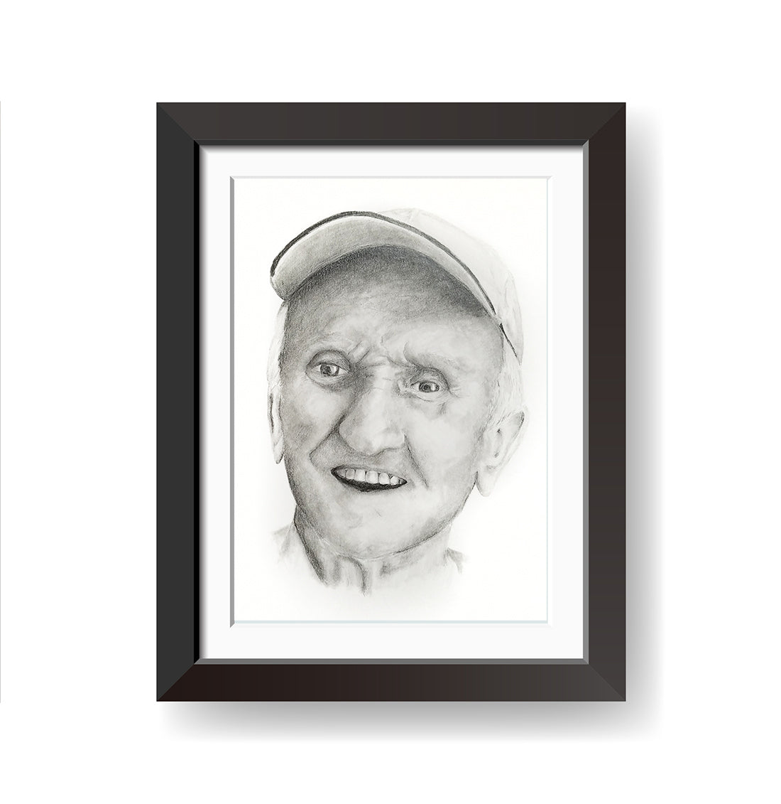 Custom drawn top portrait