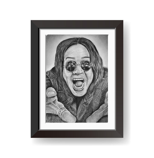 Ozzy Osborne Portrait